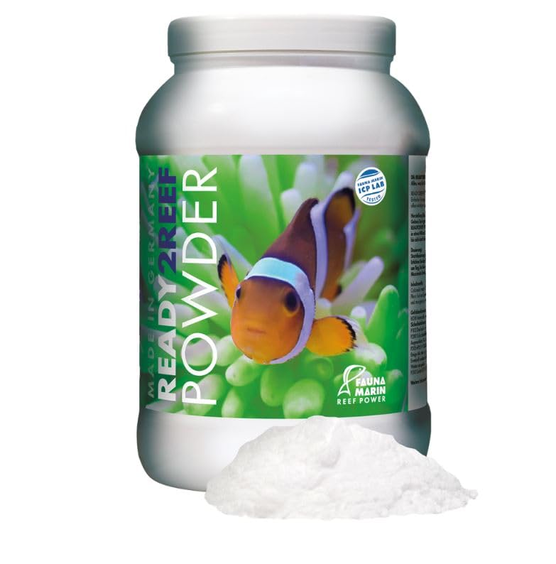 Fauna Marin Ready2Reef Powder 1600 g, sistema completo per l'avvio e la cura di base di acquari marini