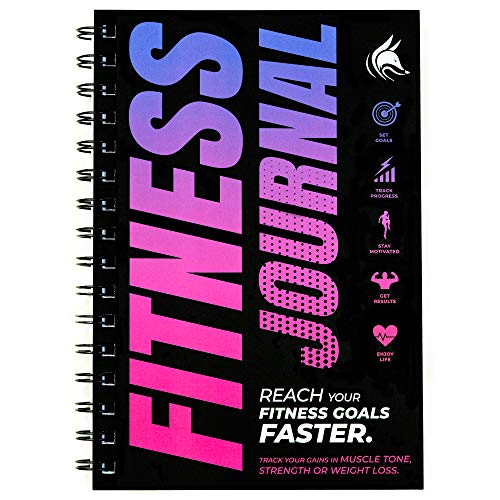 Clever Fox Fitness & Workout Journal/Planner Daily Exercise Log Book to Track Your