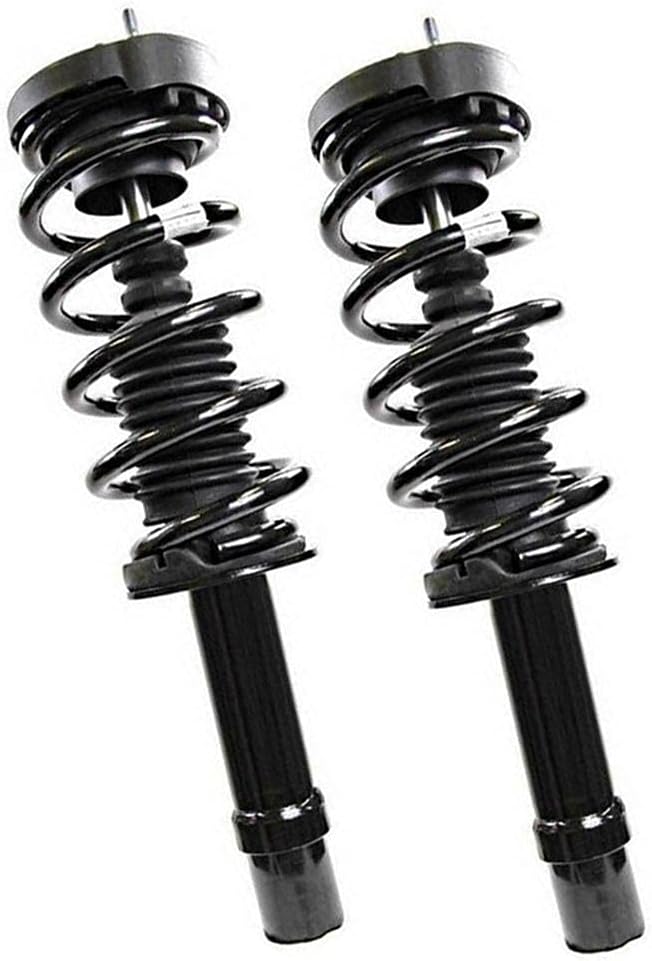 Shoxtec Front Pair Complete Struts Assembly Replacement for 2011-2016 Dodge Charger 2012-2016 Chrysler 300 Coil Spring AWD ONLY Repl. part no. 272899LR