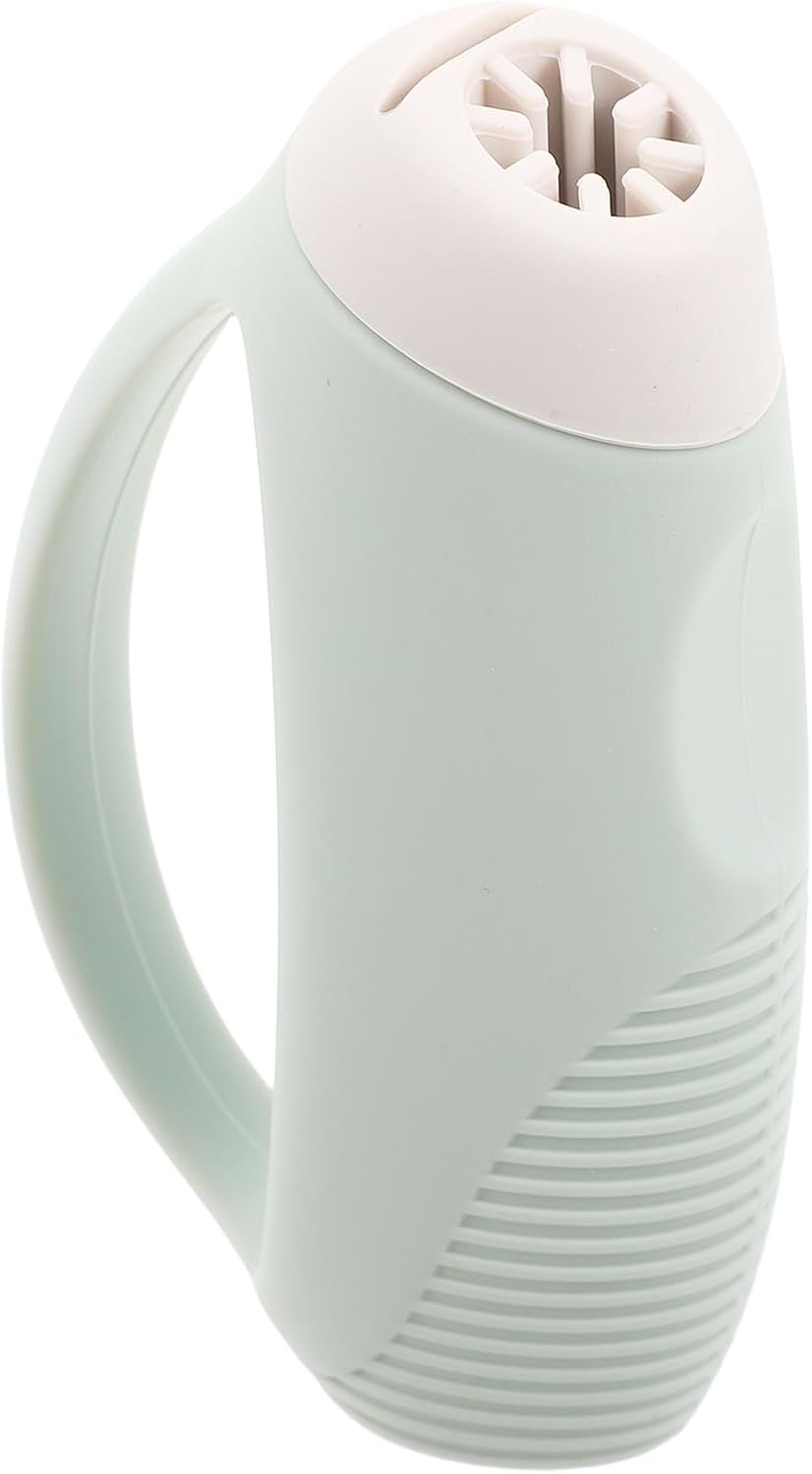 Artibetter Universal Cuff Adaptive Eating Utensil Holder Elderly Silicone Hand Grip - Tremors Eating Aids 2-Slot Grip Tubing for Disabled Spoon Fork Toothbrush