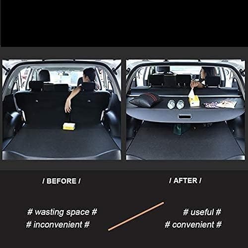Miniatura 4 de Cubiertas de carga de automóvil para Toyota RAV4 2006 2007 2008 2009 2010 2011 2012 2013, cubierta de carga retráctil para automóvil, estante de