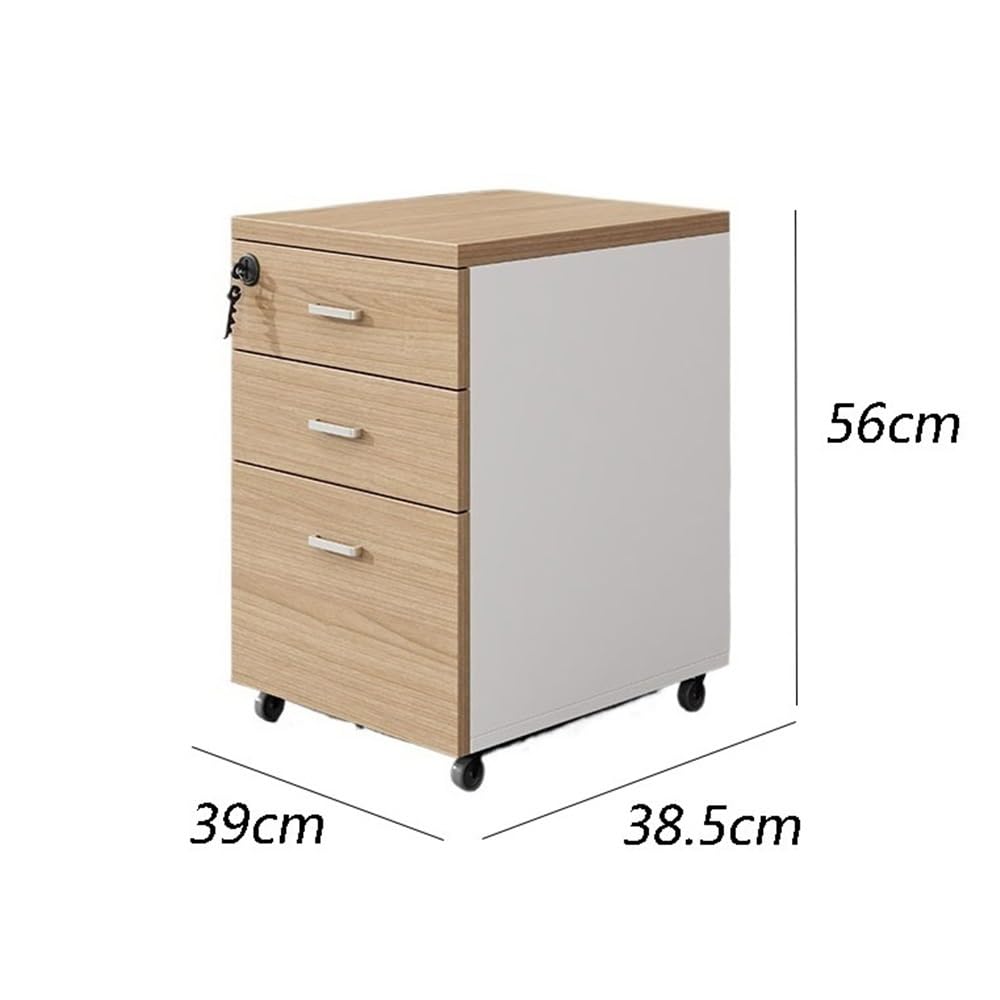 Armadietto moderno per ufficio - Archiviazione per scrivania del computer, organizer efficiente per accessori per mobili da ufficio