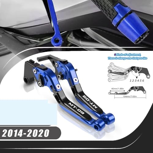 Levier d'embrayage MT09 pliable pour éviter la casse après chute - 2