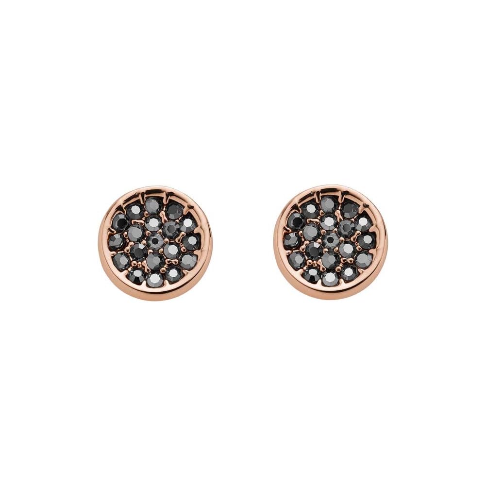 Fossil Orecchini placcati oro con cristallo JOA00668710 donna