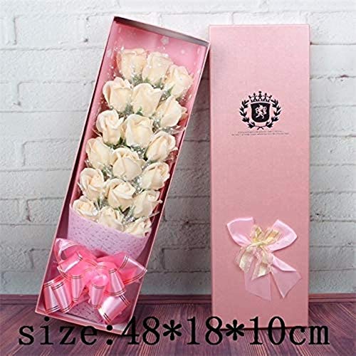 Preisvergleich Produktbild Hailun Handgemachte reizende Teddybär-Plüsch Karikatur-Blumenstrauß Geschenk-Box mit Seife Kreative Geburtstag Blumen