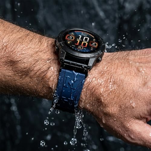 Correa de silicona compatible Garmin Quickfit 26mm miniatura 4