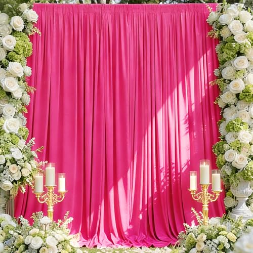 Cortinas Fucsia para Fondos Fotográficos Sugargirl 5x8 pies
