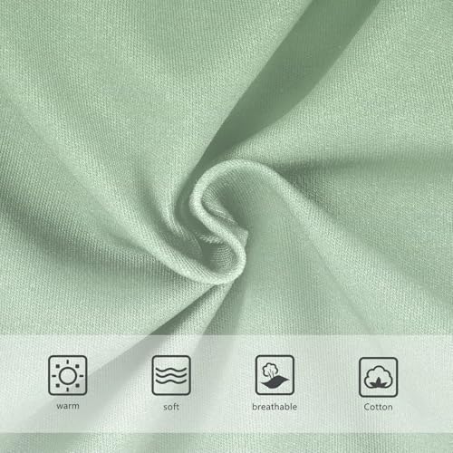 Joisal Toddler Underwear Floral 2t Cotton Girl Panties Cute Artistic Briefs Girls Undies Dinosaur Green Mint Cream Gradient3