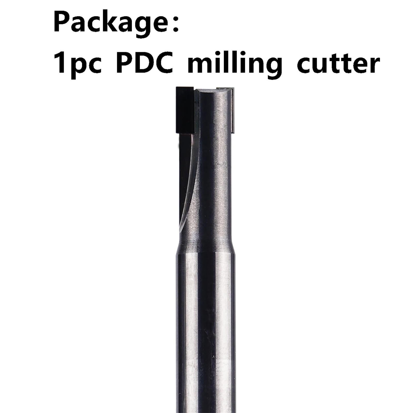 Frez PCD/MCD Frez diamentowy prosty frez do frezowania CNC do polerowania PCD frez z węglików spiekanych 1 szt. (WTPCD-D2.0-L04-1F)