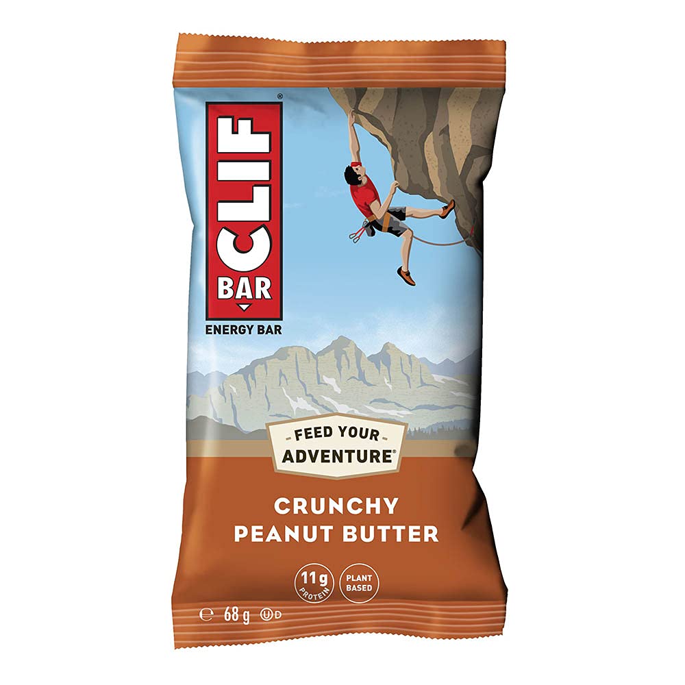 Clif Bar croquant aux arachides 68 g x 12