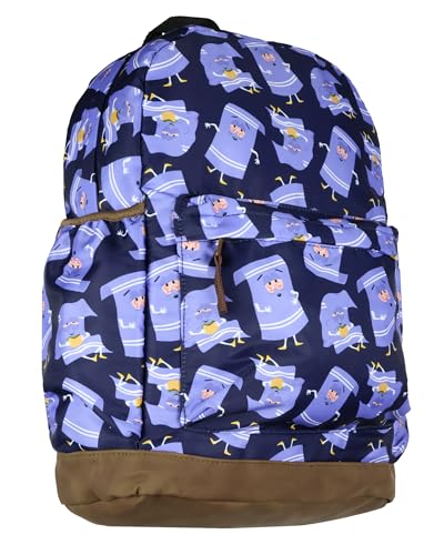 INTIMO Towelie South Park Merch School Backpack Travel Book Bag Daypack with Tech Sleeve
