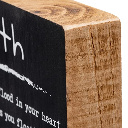 Primitivesbykathy112129faithblocksign4inchsquare Urban Country Home Decor Primitives by kathy 112129 faith block sign 4 inch square urban country home decor