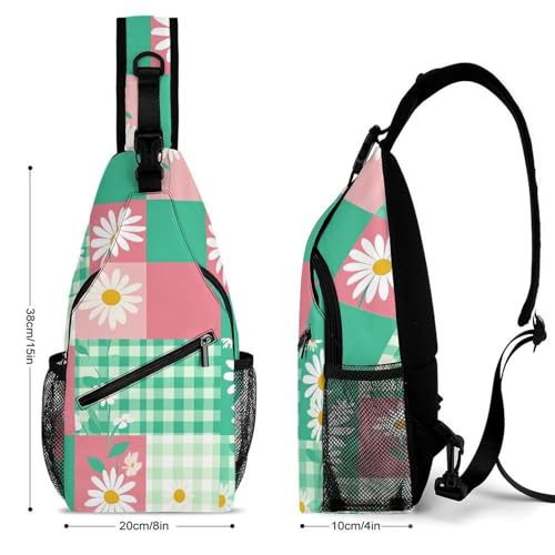 Berries And Fruits Sling Bag for Men Women - Adjustable Crossbody Chest Backpack, 15" Travel Hiking Fanny Pack2