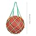 Basketball Mesh Net Bag Football Mesh Bag Mesh Sports Ball Bag Sport Ball Carrying Bag Single Ball Net Bag Nylon Net Bag Athletic Equipment Bag