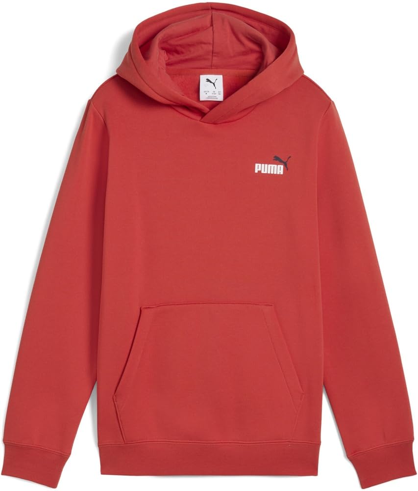 Puma Jungen 2 Color Small No. 1 Logo Hoodie FL B Kapuzenpullis, Red Fire, 128 EU
