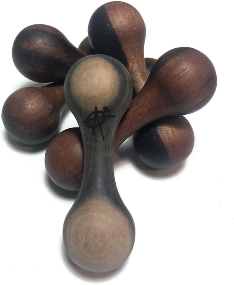 AroundSquare Wooden Knucklebone Skill Toy- Begleri - (Ebony)