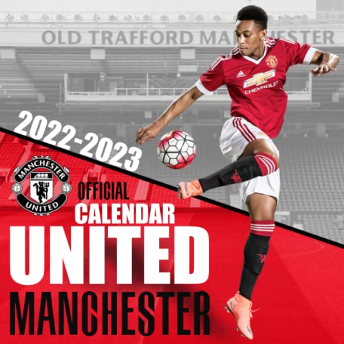 Manchester United Calendar 2022: OFFICIAL SPORT Calendar 2022 â€“ 18 months â€“ BIG SIZE 17"x11". Manchester United Planner for all fans kids boys. Kalendar calendario calendrier 18 monthy.