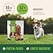Waggin' Train Chicken Jerky Dog Treats, Made with 100% Real Chicken Breasts, Only Two All-Natural Ingredients, Great High Protein Dog Treat, Easily Digestible for Big or Small Dogs, 18 oz. Pouch