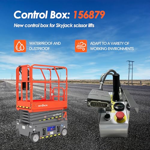 Image of 156879 Control Box, for Hydraulic-Driven Skyjack Scissor Lifts SJIII 3215, 3219, 3220, 4620, 4626, and 4632 Replace 156991