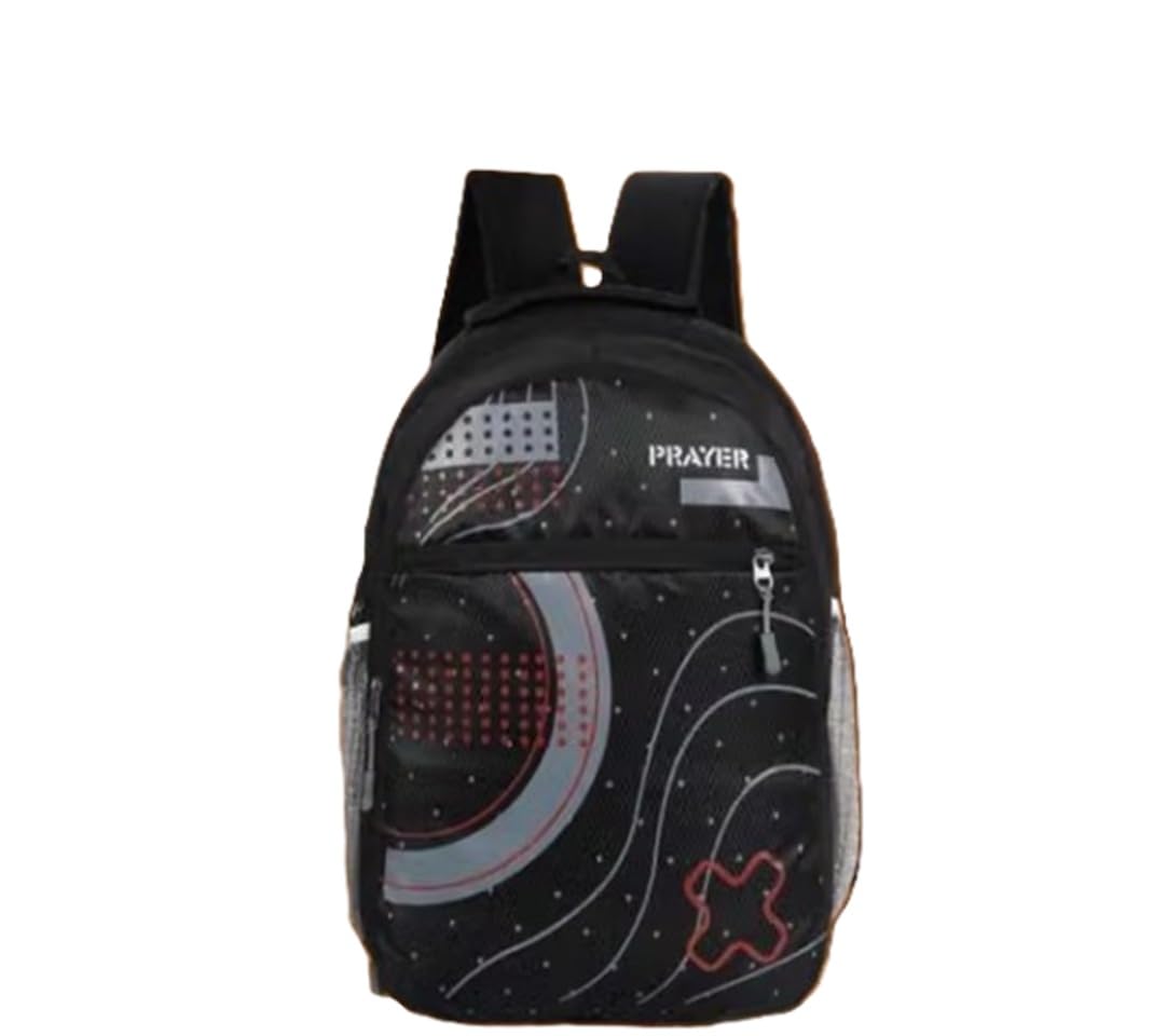 Casual Waterproof Laptop Bag/Backpack for Men Women Boys Girls/Office School College Teens & Students (black)-image-11