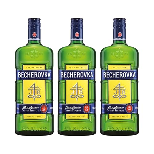 Becherovka Liköre 0.7 mild Tschechien inkl. FeinWert E-Book (3 x 0.7 l)