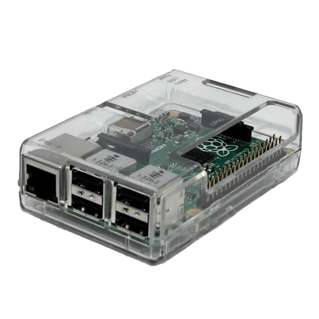 Protector Cover Case Enclosure for Raspberry Pi 2B 3B 3B+ Clear | Enclosures, Panels & Boards Electrical Supply Equipment Test-image-47