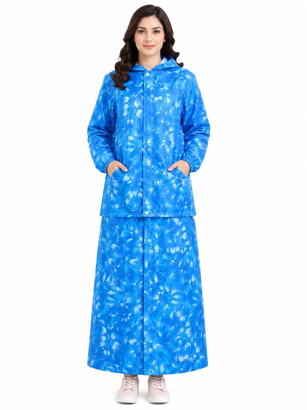 Image of Romano nx 100% Waterproof Rain Skirt Top Jacket for Women Rain Coat with 3 Years Warranty in 28 Colors