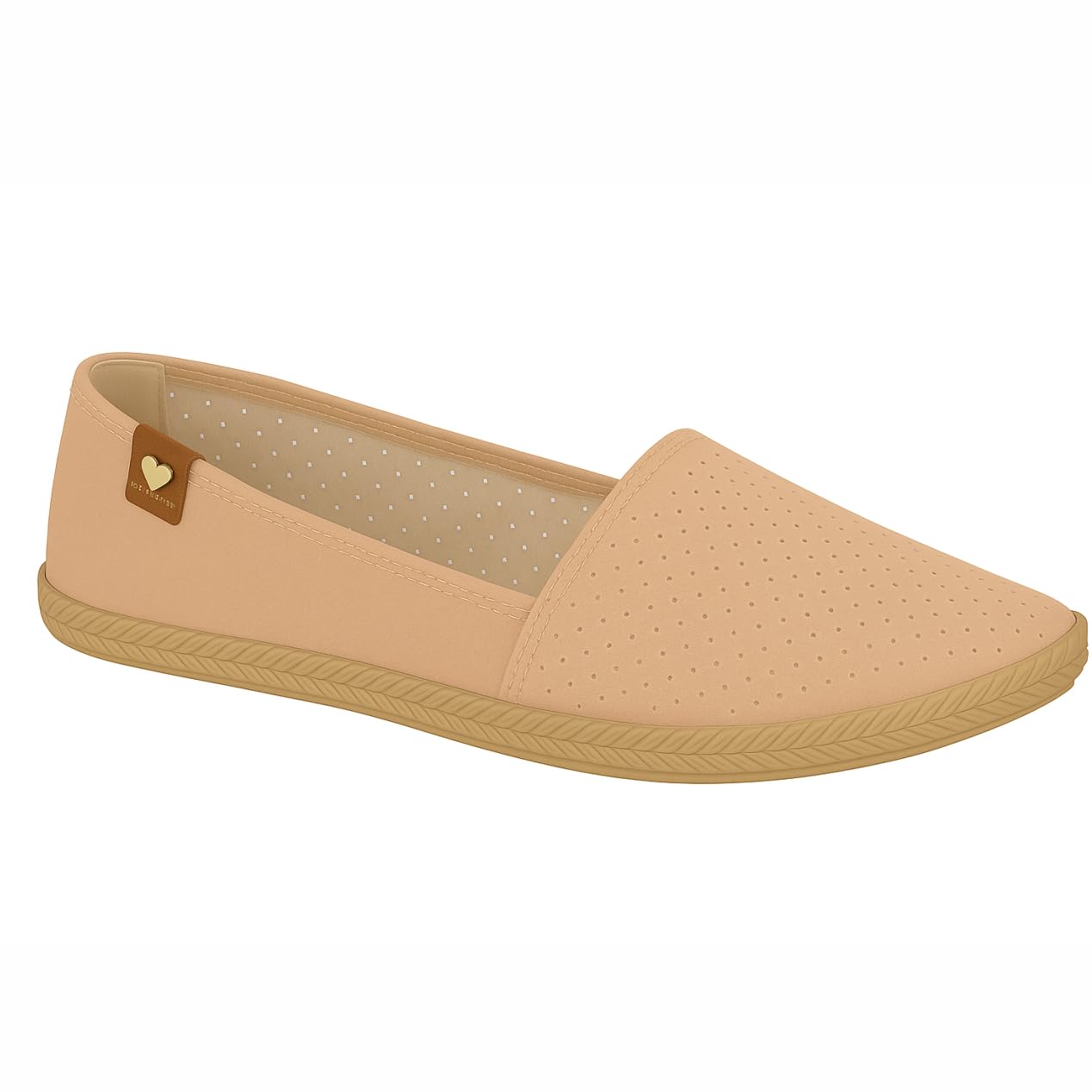 Sapatilha Feminina Moleca Alpargata Microperfuros 5287.210 - Original