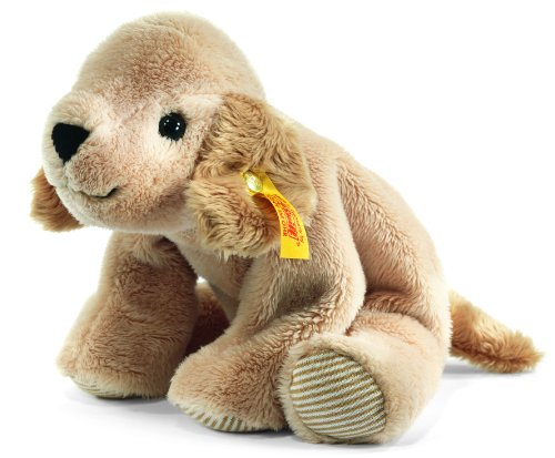Preisvergleich Produktbild Steiff 281105 - Lumpi Golden Retriever liegend, 22 cm, beige