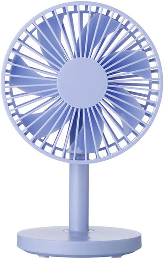 Mini ventilador de mesa USB, portátil de 7 hojas Starkwind Ventiladores/Eco Verano Enfriador para Bebé Niños Estudiantes Hombres Mujeres en casa Exterior Dormitorio Estudiante - Azul
