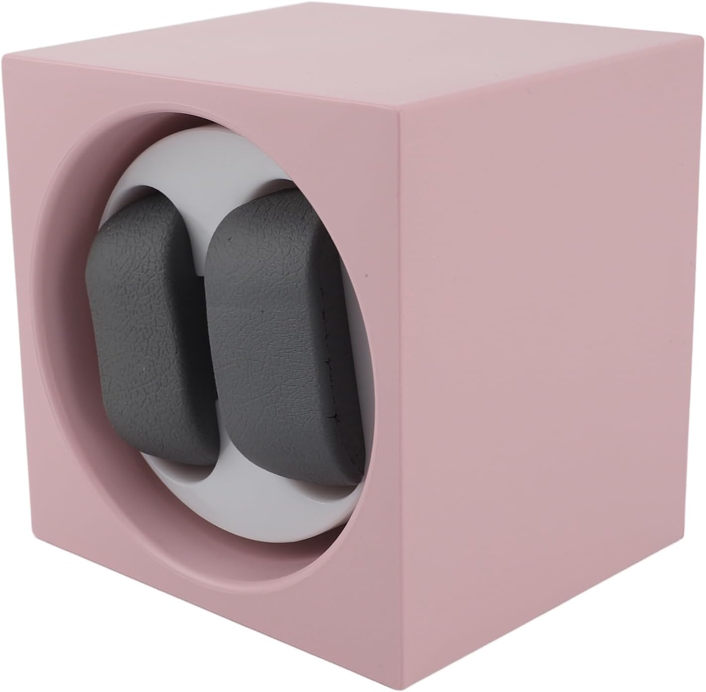 Double Automatic Watch Winder, Smart Watch Winder with LED Light and 2 Adjustable Speeds, Quiet USB Battery Powered Watch Winder for Automatic Watches with Anti Magnetism