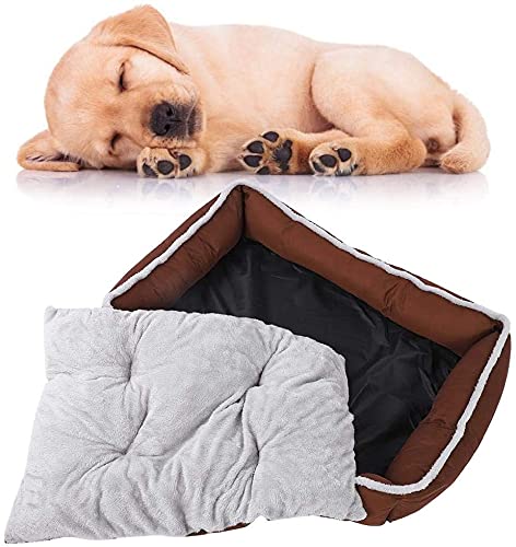 KOZI PET Soft Dog Bed Pet Sleeping Cushion Dogs & Cats House Warm Sofa Basket for Small, Medium and Large Pets, Durable (XXXL-Brown) (B094FXXDKC) Amazon Price History, Amazon Price Tracker