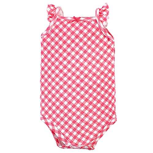 Image of Hudson Baby Unisex Baby Cotton Sleeveless Bodysuits