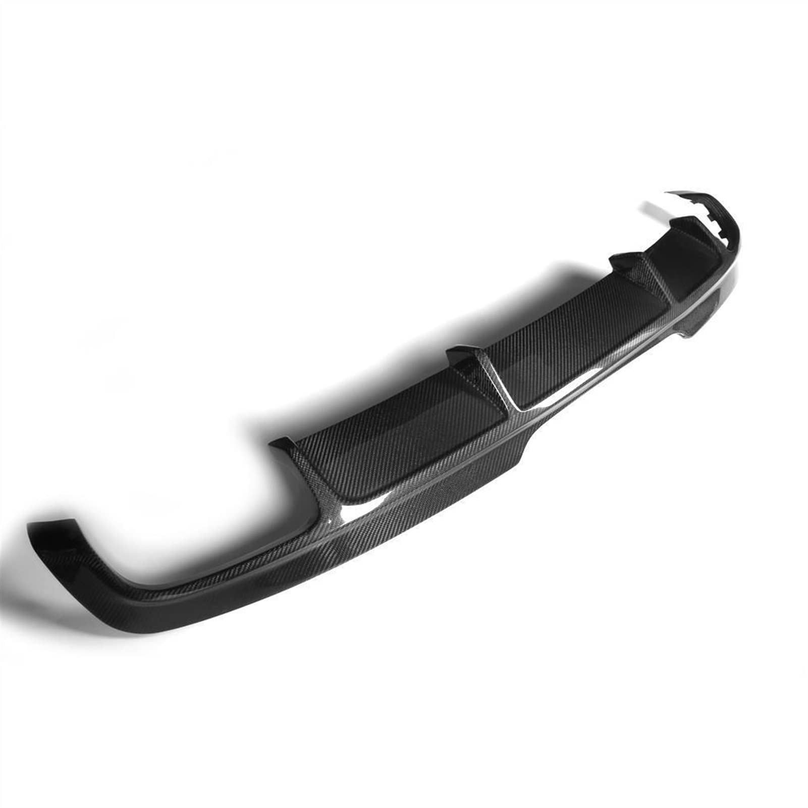 Diffuseur de Pare-Chocs de Voiture Diffuseur à la lèvre for Audi TTS 2008-2014 TT 2013 2014 Diffuseur de Pare-Chocs de Voiture Diffuseur Spoiler Lèvre Protecteur Fibre de Carbone