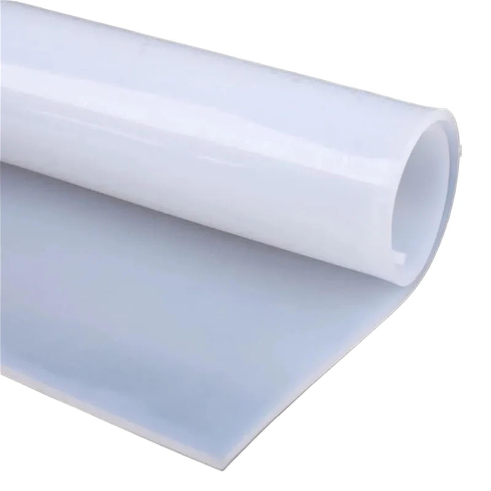 TOFIMA 1PC Translucent Silicone Rubber Sheet High Temp Resistance Silica Gel Plate 250x250mm -500x1000mm(500x500mm (1Pc),2mm)