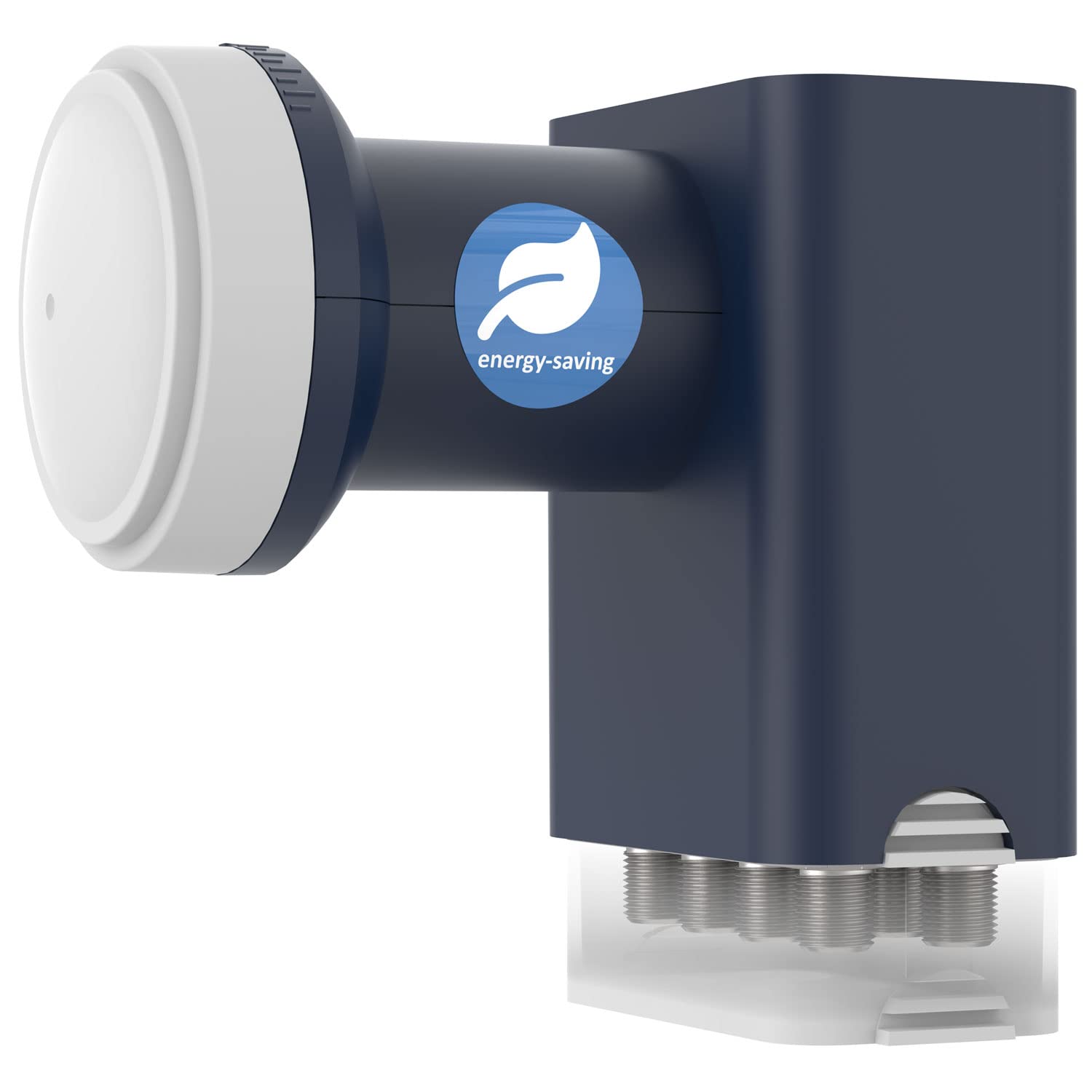 DUR-lineBlue ECO Octo - Energy-Saving LNB - 8 Participants - Premium Quality - 8x Digital, Full HD, 4K, 3D