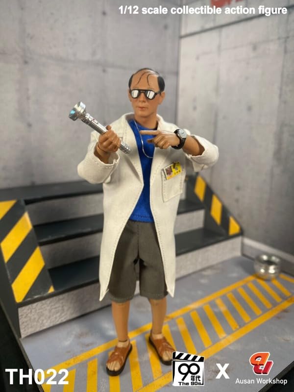 Amazon.co.jp: [AC] 90's x Ausan 1/12 科学者 可動 アクション