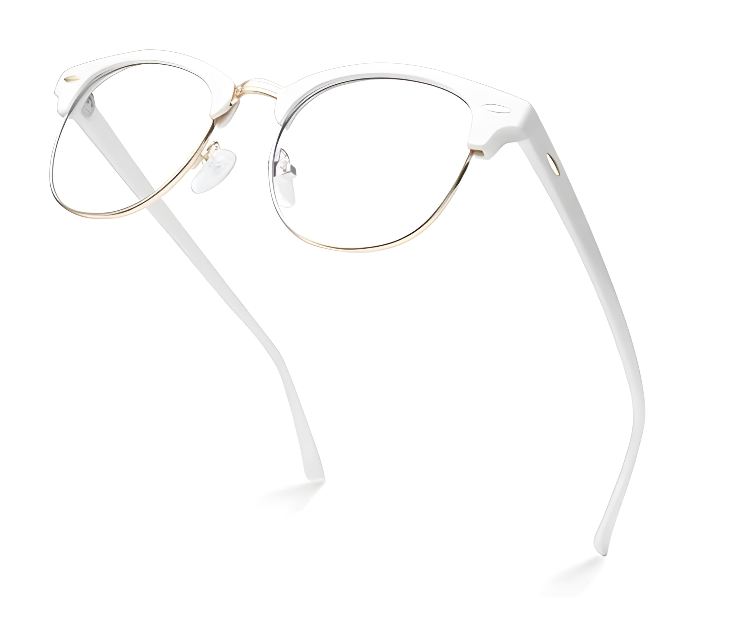 DESIZER Desire Semi-Rimless Blue Light UV Blocking Computer Glasses Women Men Anti Glare Eye Strain Eyewear Club Master Spectacle Frame (B0D82SJGGQ) Amazon Price History, Amazon Price Tracker