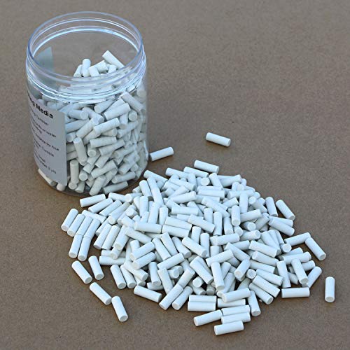 Rock Tumbler Ceramic Pellets â€“ 2 lb Ceramic Media for Rock Polisher, Use with Rock Polishing Grit, Protects Rocks, Improves Tumbling, Reusable, Rock Tumbling Supplies