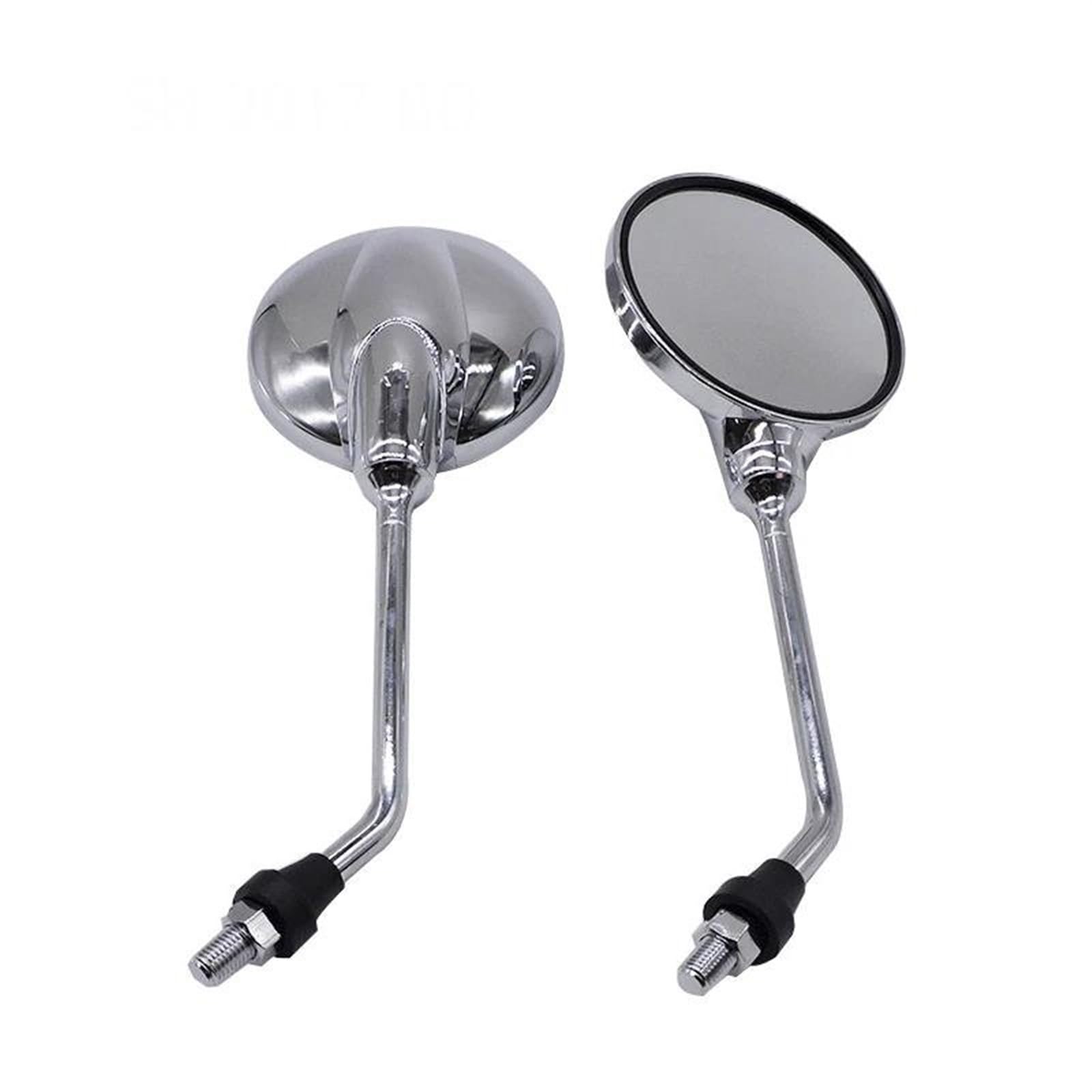 Rétroviseurs latéraux Rétroviseurs De Moto Accessoires 1 Paire Rétroviseur Latéral Rond Rétroviseur Latéral pour Suzuki GSR 600 GSR750 SV650 Rotatif