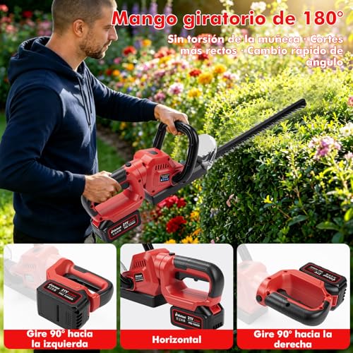 Cortasetos gasolina 12 Imagen adicional