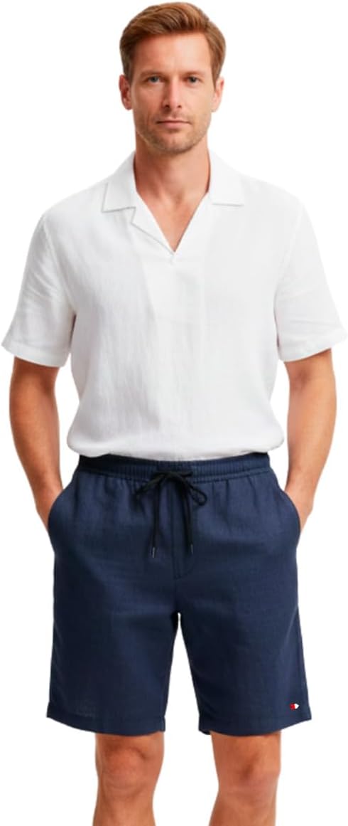 Bermuda Shorts Masculina Sandrini Linho Casual Elástico em promoção! Veja a oferta e mais achadinhos de Shorts & Bermudas Hoje é o melhor dia para comprar Bermuda Shorts Masculina Sandrini Linho Casual Elástico com aquele preço maroto! Promoção! Aproveite a oferta!