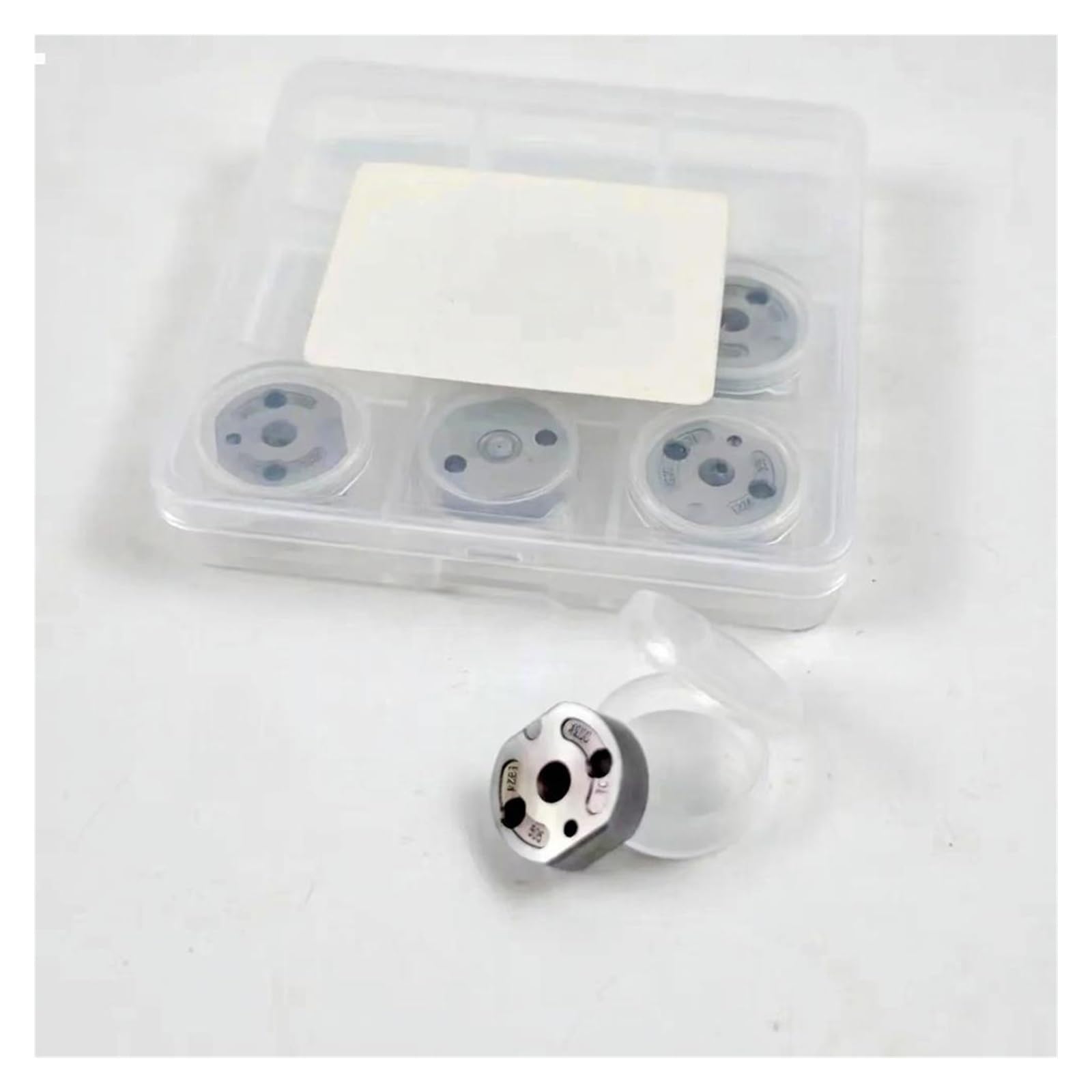 Laiyonggr 505 20Pcs/Bag 07# Injector Control Valve Plate 517# 509# 507# 34# 504# # 06# 19#29# 04#(505)