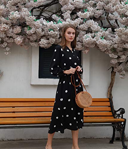 Rattan Bags for Women - Handmade Wicker Woven Purse Handbag Circle Boho Bag Bali4