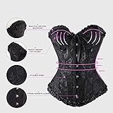 Zoom IMG-1 generico corsetto nero halloween donna Zoom IMG-1 generico corsetto nero halloween donna