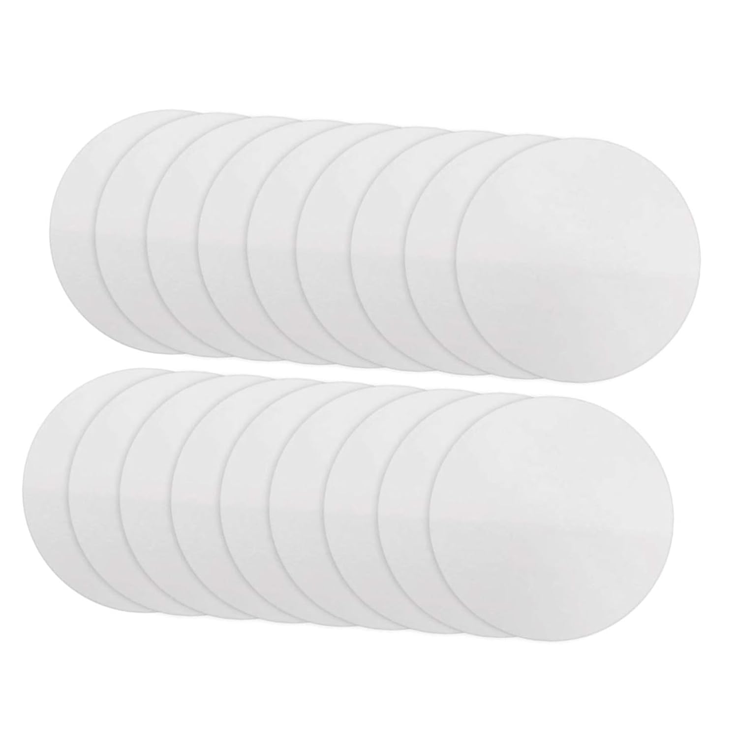 Quick Qualitative Filter Paper Circles, 300pcs White Lab Supply