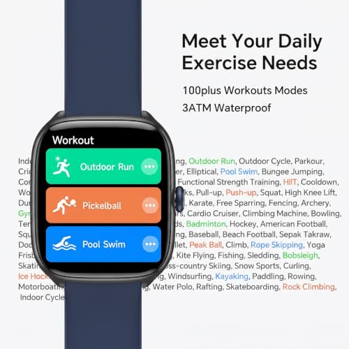 Image of Smart Watches for Women Men[3 Bands], 1.75 inch AMOLED Small Women's Smartwatch