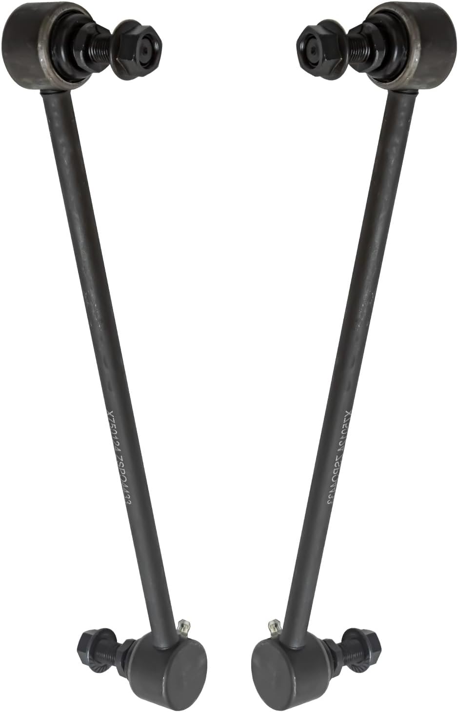 Detroit Axle - Front 8pc Suspension Kit for 2007-2013 MDX 2008 2009 2010 2011 2012, 4 Inner & Outer Tie Rods, 2 Sway Bar Links, 2 Boots, Replacement