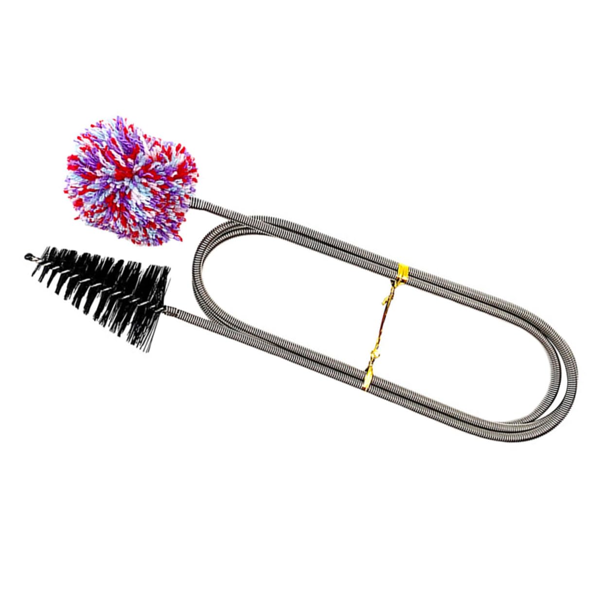 CIMAXIC Sax Cleaning Brush Double Headed Flexible Maintenance Tool for Saxophone and Trumpet Thoroughly From Wind Instruments present for Musicians Durable