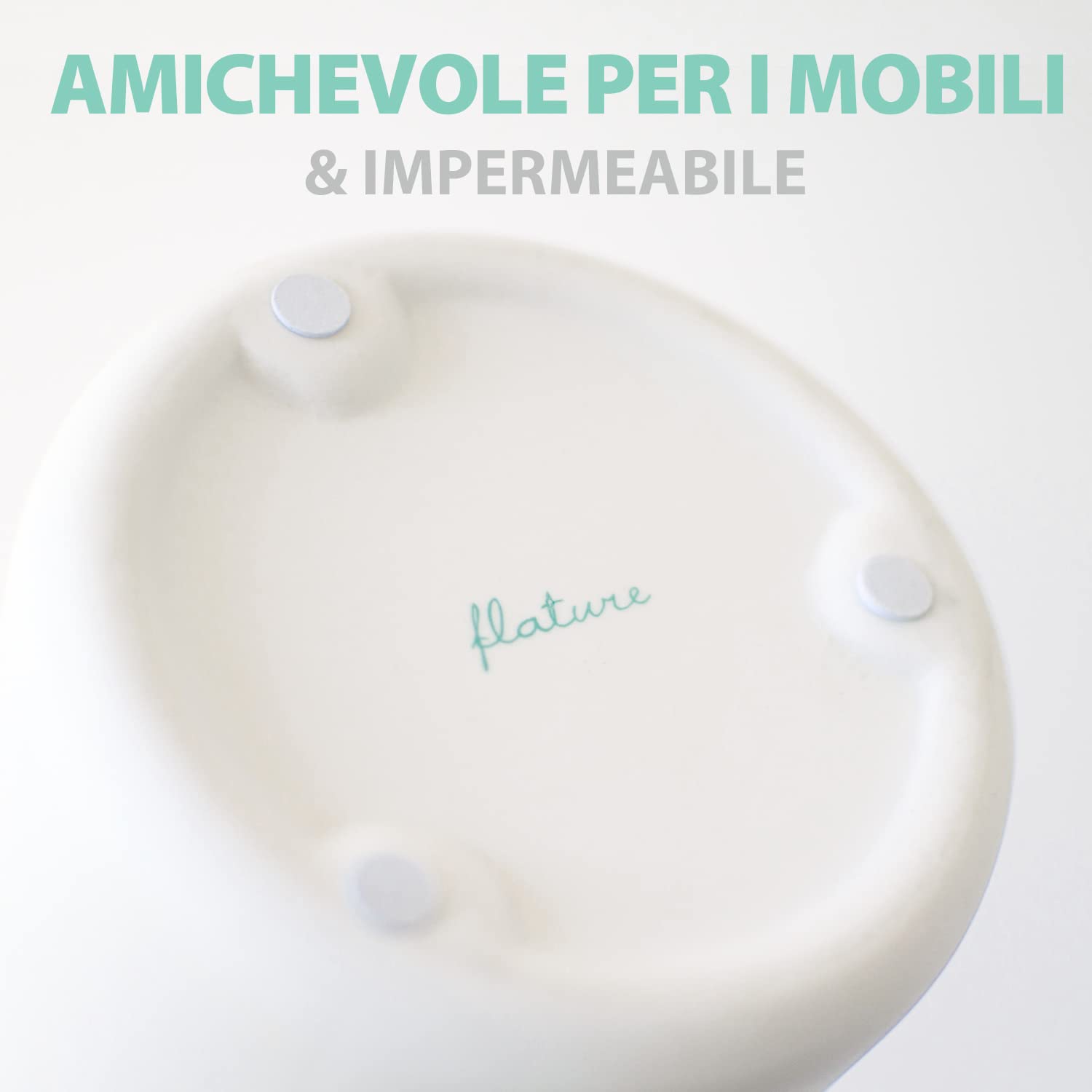 flature Vasi in Ceramica per Fiori stile Moderno Boho Deco, Set di vasi in Bianco, Decorazione per la casa Opaca anche per Fiori Secchi, adatto a Ufficio e Tavolo da Pranzo (Set di 2)